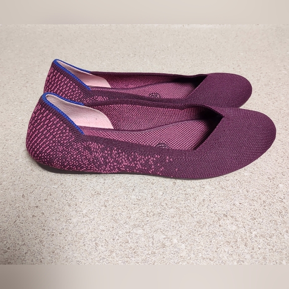 Rothys Purple Flats size 6.5 - Picture 2 of 8